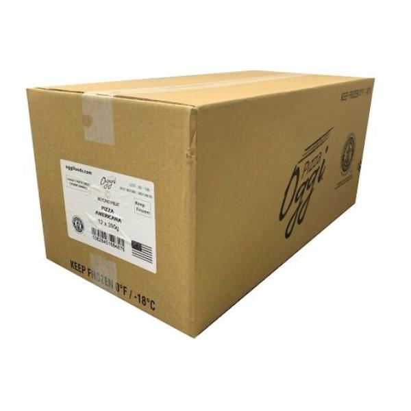 Oggi Foods Inc Americana Beyond Meat Pizza 390 Grams Each - 12 Per Case.