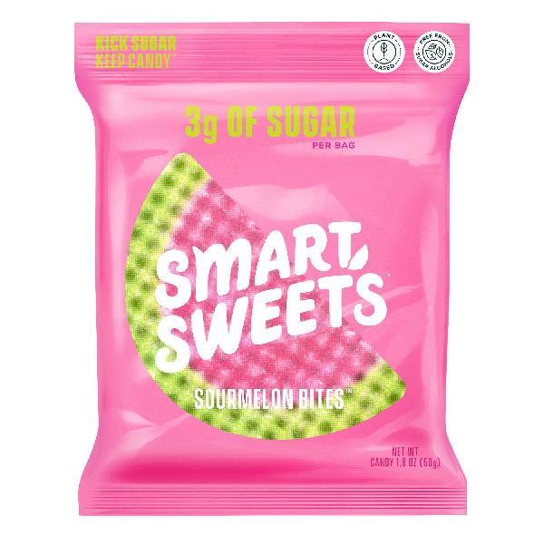 Smartsweets Sour Melonbites 1.8 Ounce Size - 72 Per Case.