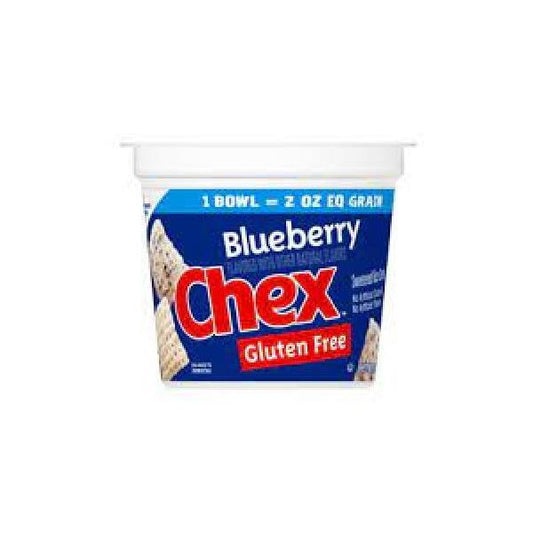 Blueberry Chex Single Serve Cup 2 Ounce Size - 60 Per Case.