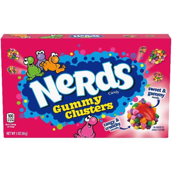 Nerdsgummyclusterstheaterbox 3 Ounce Size - 12 Per Case.