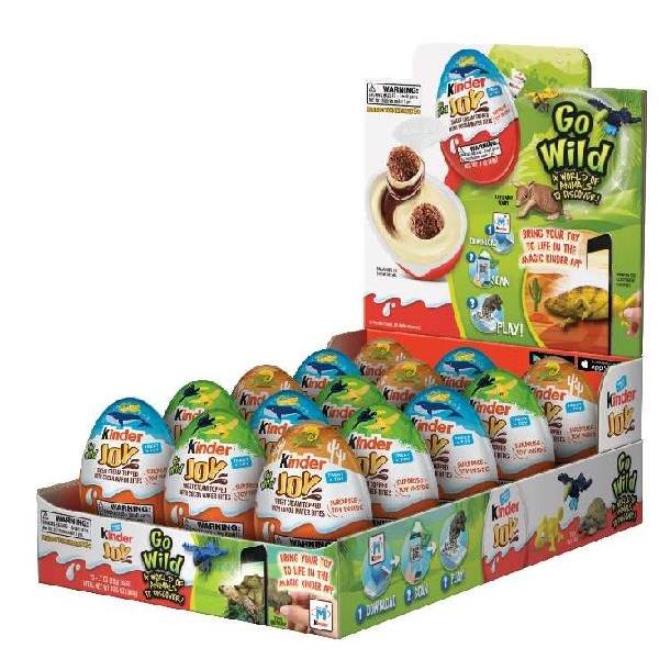 Kinder Joy Txx Shelf 0.7 Ounce Size - 60 Per Case.