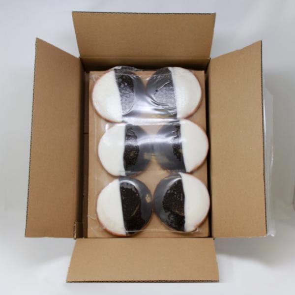 Black And White Cookies 6 Each - 4 Per Case.