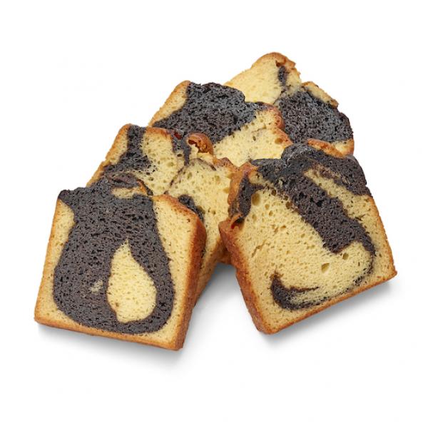 Sweet Sam's Marble Pound Cake Individually Wrapped 1 Each - 12 Per Case.