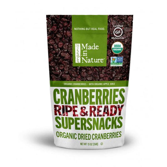 Made In Nature Dried Cranberries 1 Each - 6 Per Case.