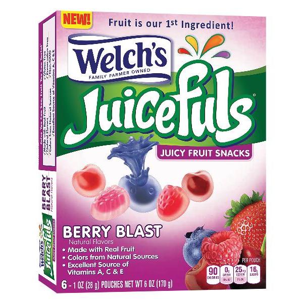 Juicefuls Berry Blast 1 Ounce Size - 48 Per Case.