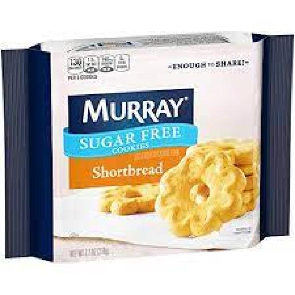 Murray Sugar Free Shortbread 7.7 Ounce Package - 12 Per Case.