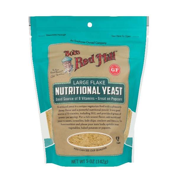 Bob's Red Mill Nutritional Yeast 5 Ounce Size - 4 Per Case.