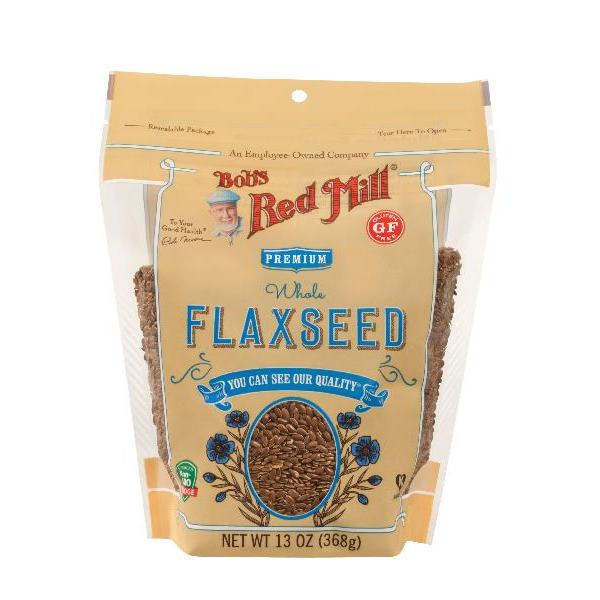 Bob's Red Mill Flaxseeds 13 Ounce Size - 4 Per Case.