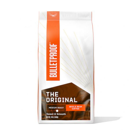 Bulletproof The Original Whole Bean Coffee 12 Ounce Size - 6 Per Case.