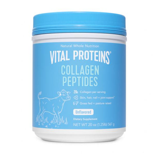 Collagen Peptides Canister 20 Ounce Size - 6 Per Case.