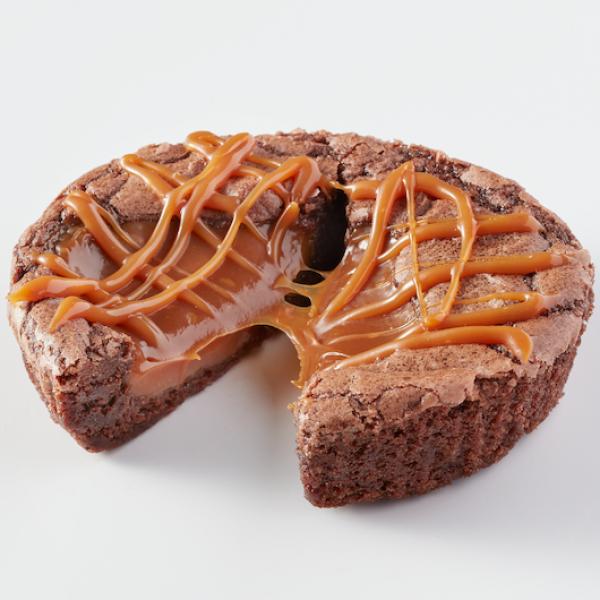 Pillsbury™ Thaw And Serve Molten Caramel Drizzled Brownies 2.5 Ounce Size - 60 Per Case.