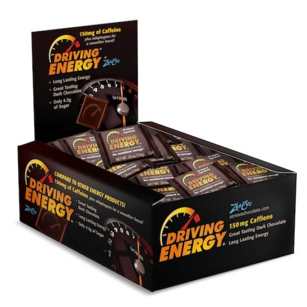 Zenevo Driving Energy Flat 0.35 Ounce Size - 500 Per Case.