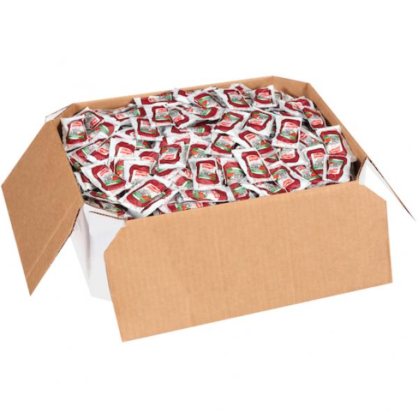 Ketchup Packet 1 Count Packs - 1000 Per Case.