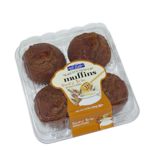 Uw Lg Honey Bran Muffin 16 Ounce Size - 6 Per Case.