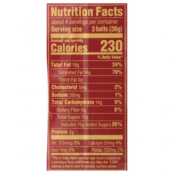 Double Chocolate Truffles Bag 5.1 Ounce Size - 6 Per Case.