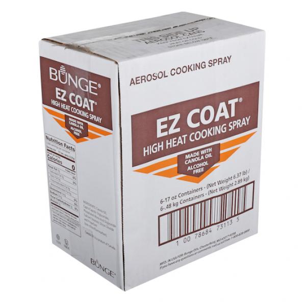 Bunge E Z Coat High Heat Cooking Spray 17 Ounce Size - 6 Per Case.