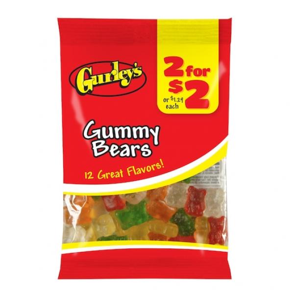 For $ Gummy Bears Two Ea 4.25 Each - 12 Per Case.