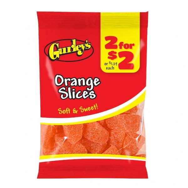 For $ Orange Slices 4.75 Ounce Size - 12 Per Case.