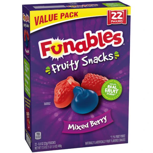 Fys Funables Mixed Berry 17.6 Ounce Size - 5 Per Case.