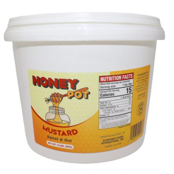 Mustard Honey Pot 11 Pound Each - 2 Per Case.