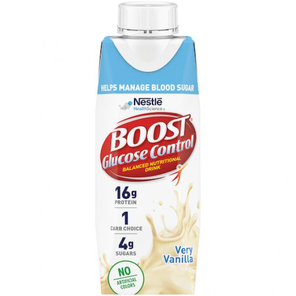 Boost Glucose Control® Vanilla ML 8.01 Fluid Ounce - 24 Per Case.