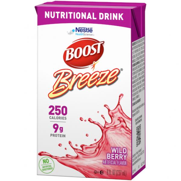 Nestle Boost Beverage Rtd Wildberry 8 Fluid Ounce - 24 Per Case.