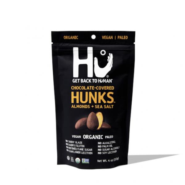 Hu Almonds & Sea Salt Chocolate Hunks 4 Ounce Size - 6 Per Case.