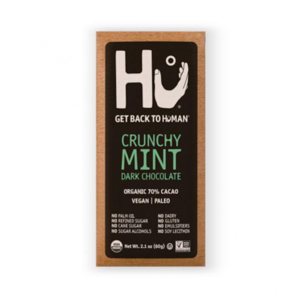 Hu Crunchy Mint Bar 2.1 Ounce Size - 24 Per Case.