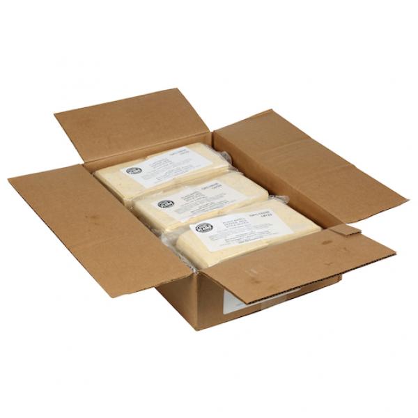 Good Planet Foods Pepper Jack Slices Plant Based Cheese 1.5 Pound Each - 6 Per Case.