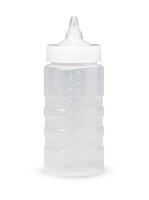 Vollrath Squeeze Dispenser Wide Mouth Closecap Clear 1 Each - 12 Per Case.