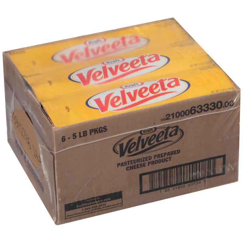 VELVEETA American Cheese Loaf 5 Lb. 6 Per Case