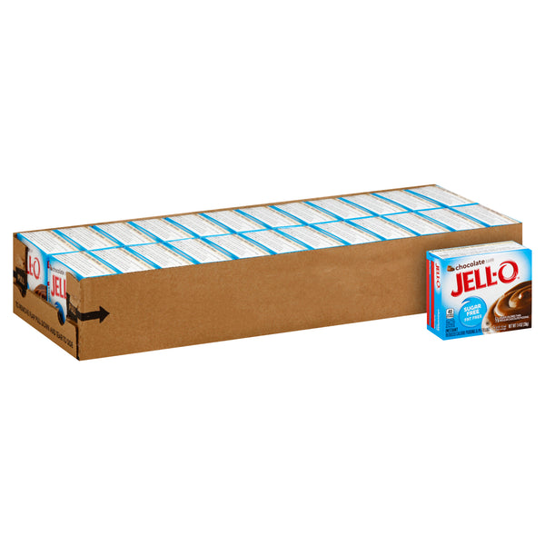 Jell-O Sugar And Fat Free, Chocolate, Instantpudding, 1.4 Ounce Size - 24 Per Case.