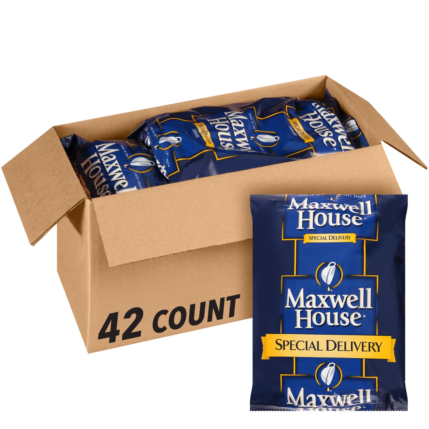 Maxwell House Office Coffee Service Coffee Filter Pack, 3.15 Pound Each - 1 Per Case.