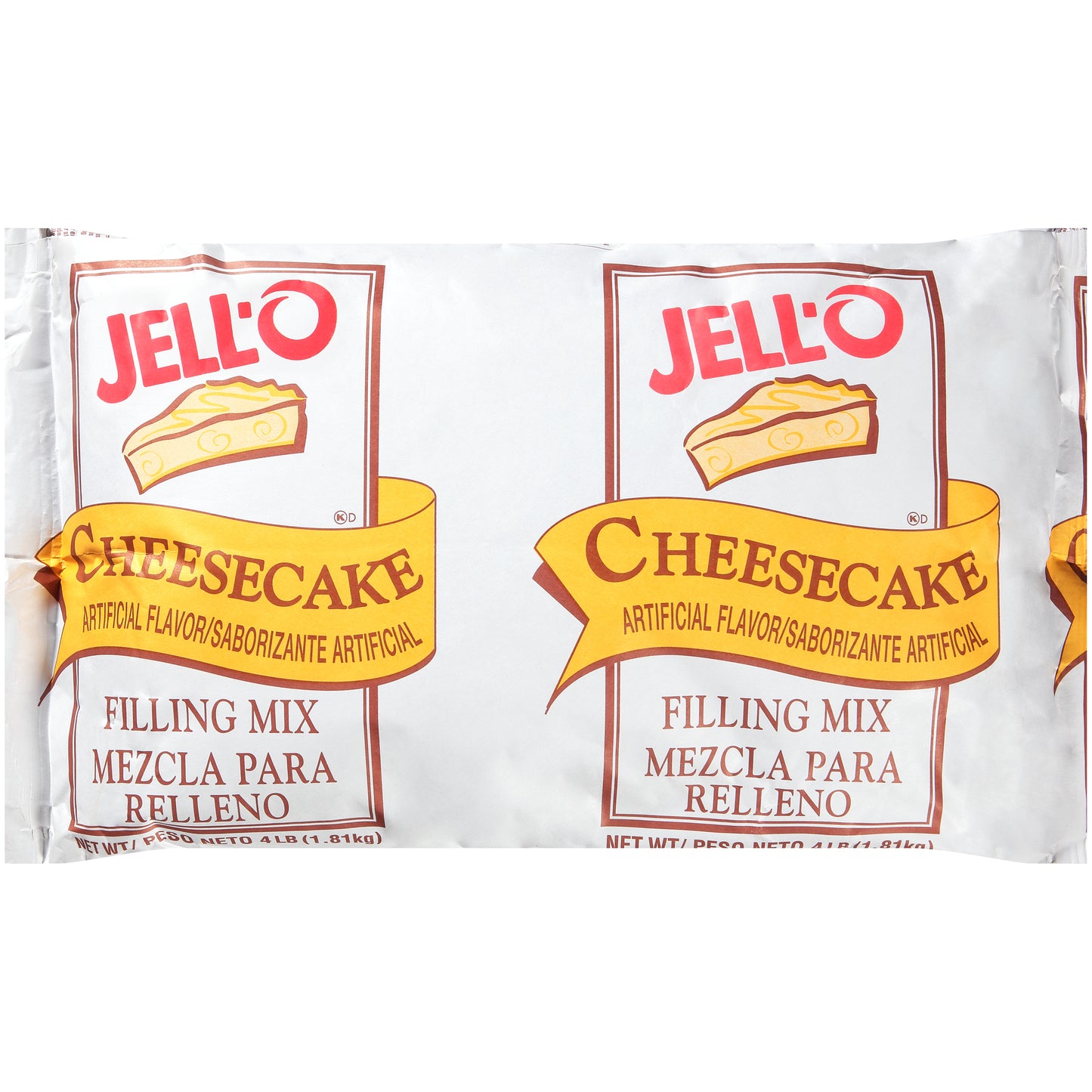 JELL-O Cheesecake Filling Mix 4 lb. Pouch 6 Per Case