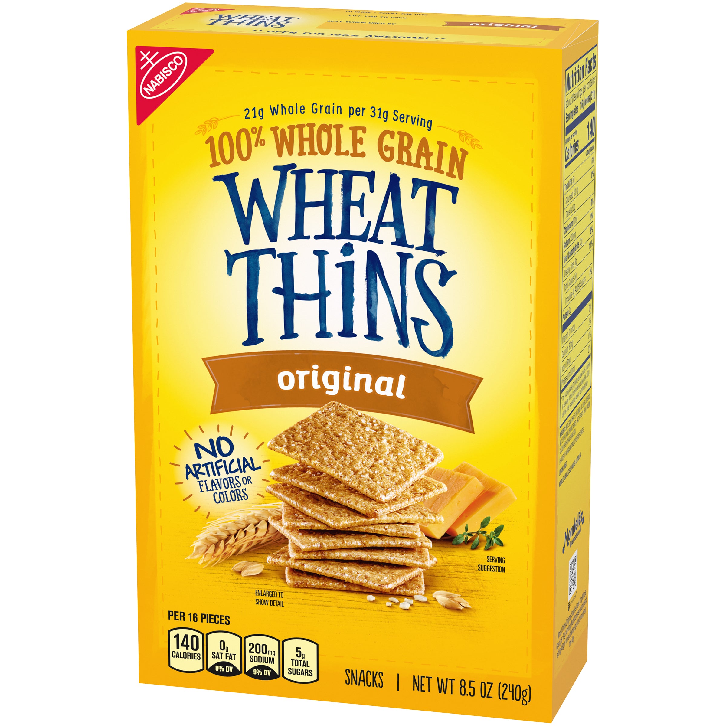 Wheat Thins Original8.5 Ounce Size - 6 Per Case.