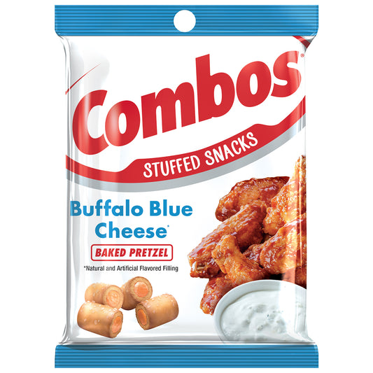 Combos Buffalo Blue Cheese 6.3 Ounce Size - 12 Per Case.