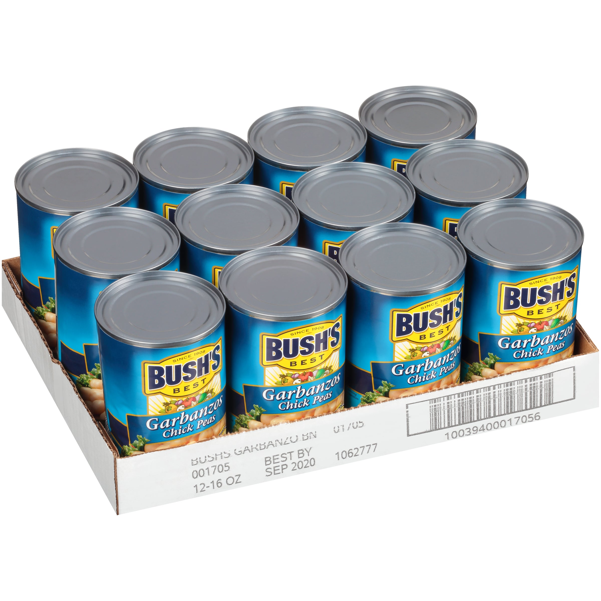 Beans Garbanzo 16 Ounce Size - 12 Per Case.