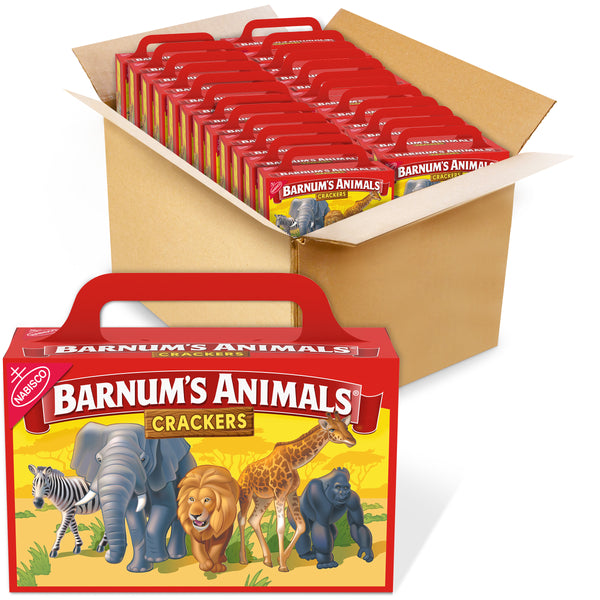 Barnums Animal Crackers Original Z 2.125 Ounce Size - 24 Per Case.