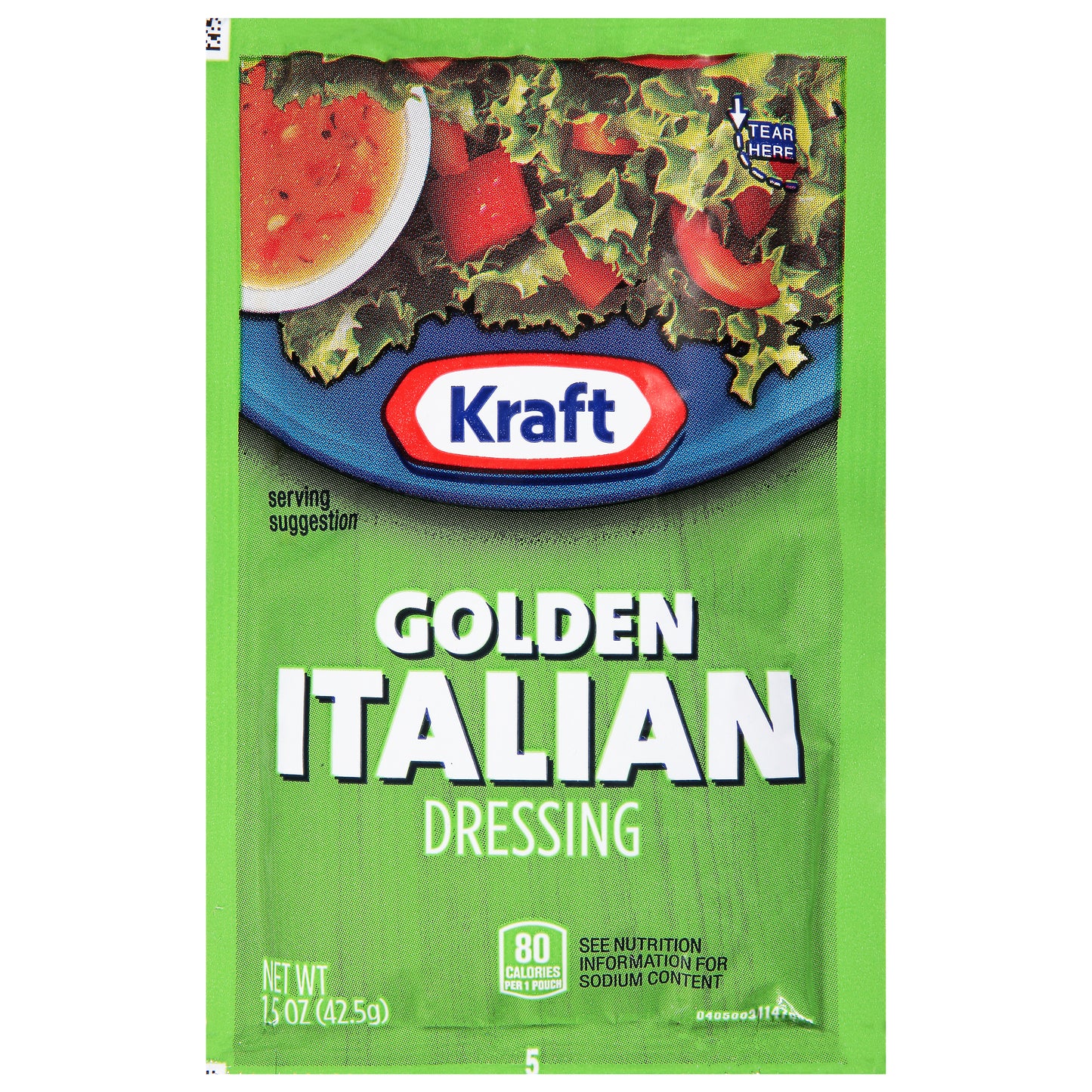 Kraft Golden Italian Dressing 60 Casepack 1.5 Ounce Packets