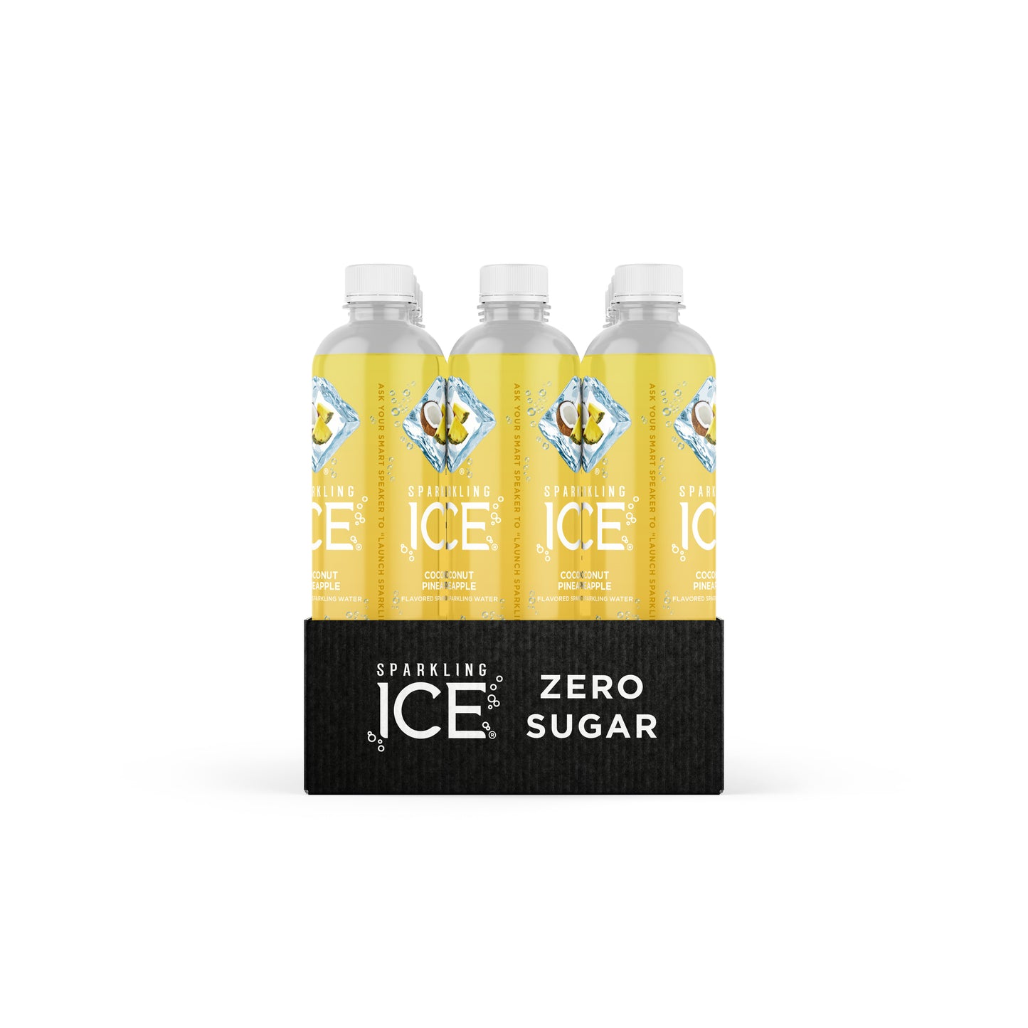 Sparkling Ice Coconut Pineapple With Antioxidants And Vitamins Zero Sugar Bott 17 Fluid Ounce - 12 Per Case.