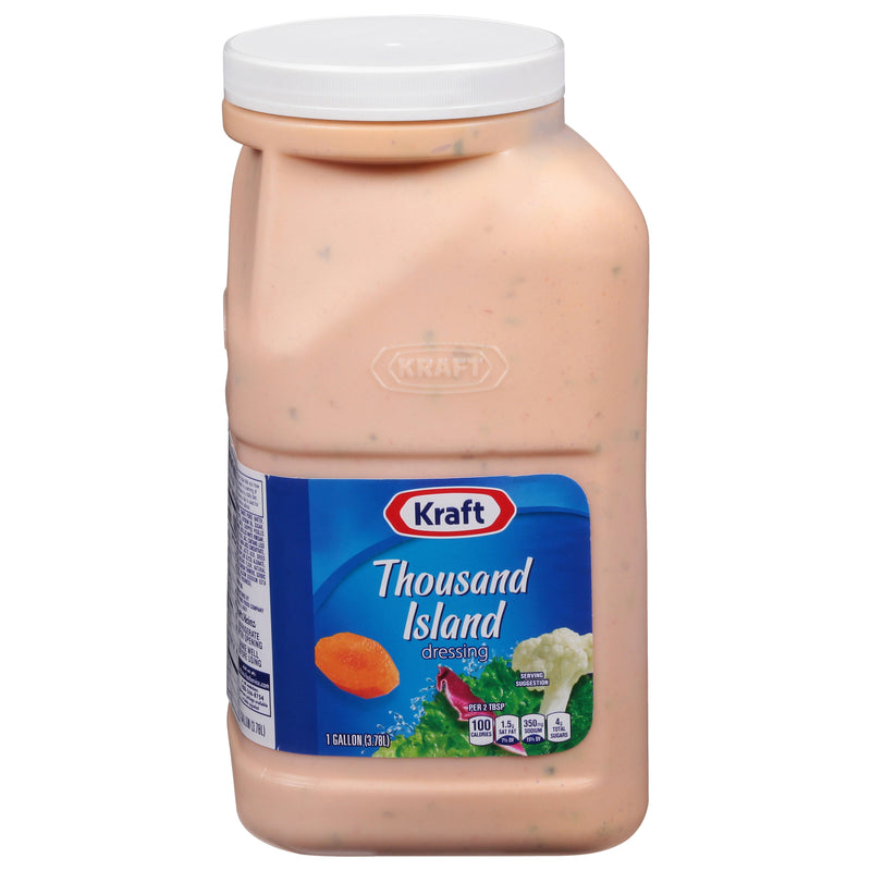 KRAFT Thousand Island Dressing 1 gal. Pourable Jugs 4 Per Case