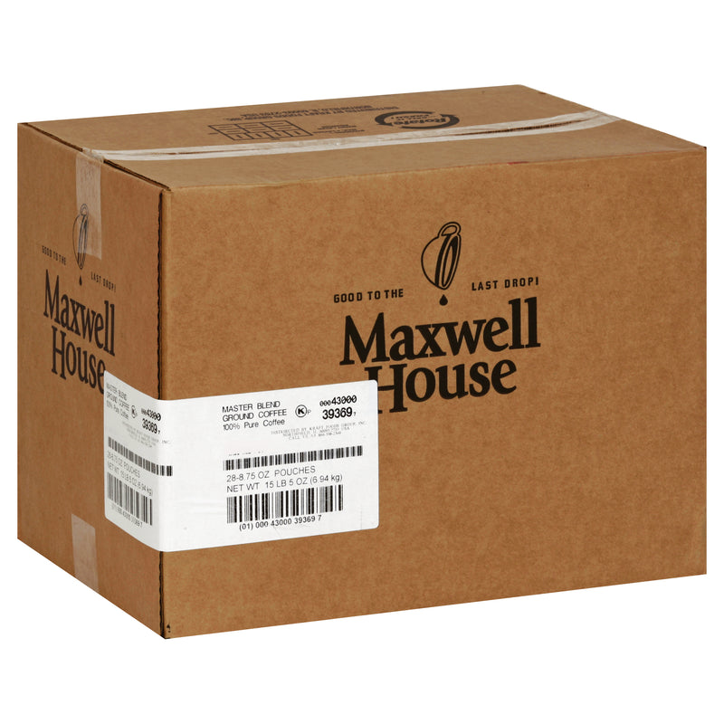 Maxwell House Master Blend Ground Coffee Urn Pack 8.75 Ounce Bags 28)