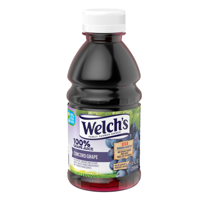 Welch's Juice Concord Grape 10 Fluid Ounce - 24 Per Case.