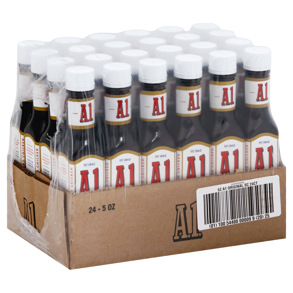 A.1. Original Steak Sauce, 24 ct Casepack, 5 oz Bottles