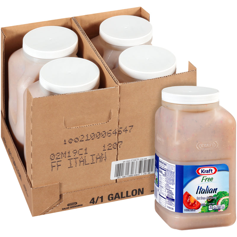 KRAFT Bulk Fat-Free Italian Island Salad Dressing 1 gal. Jug 4 Per Case