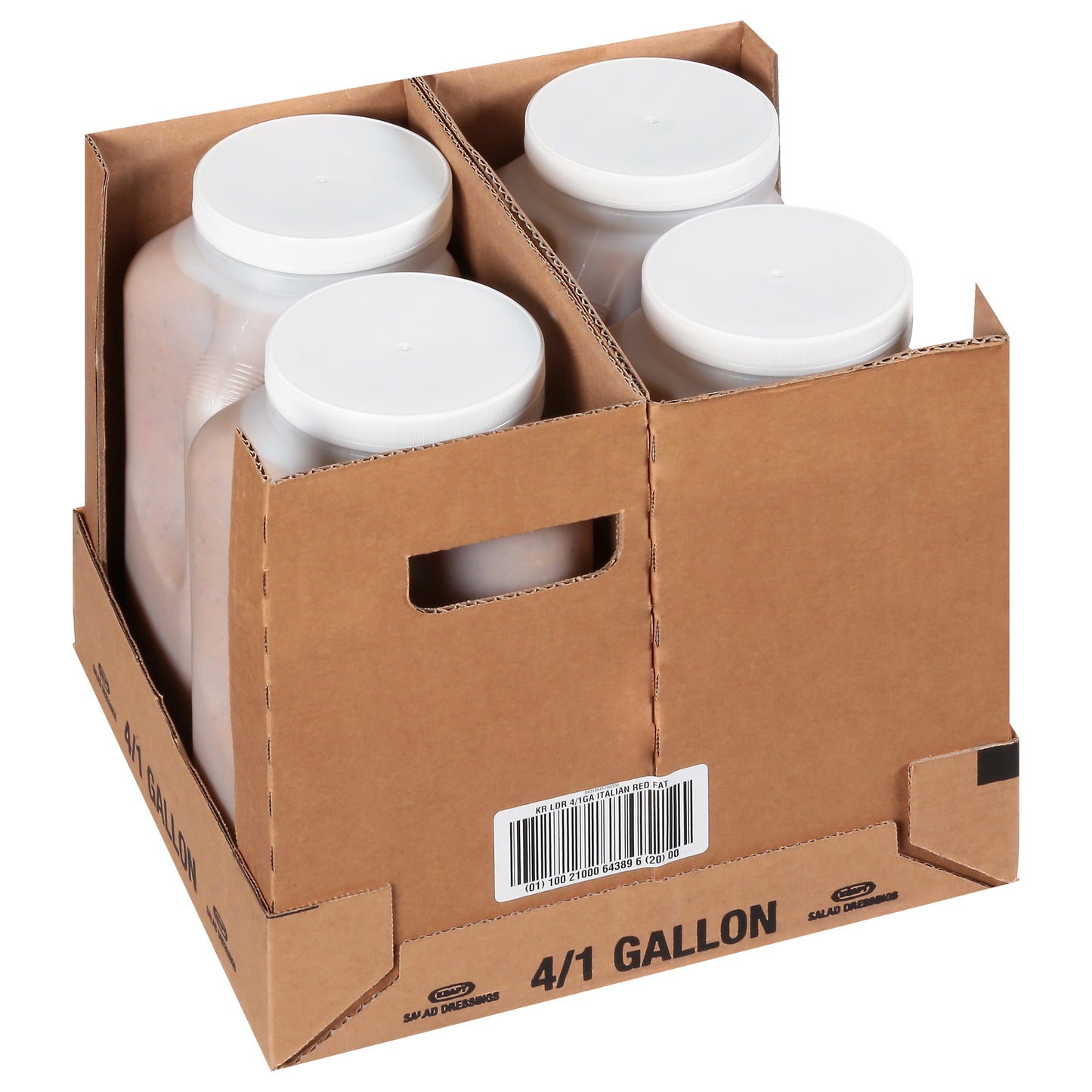 KRAFT Bulk Reduced Fat Italian Salad Dressing 1 gal. Jug 4 Per Case