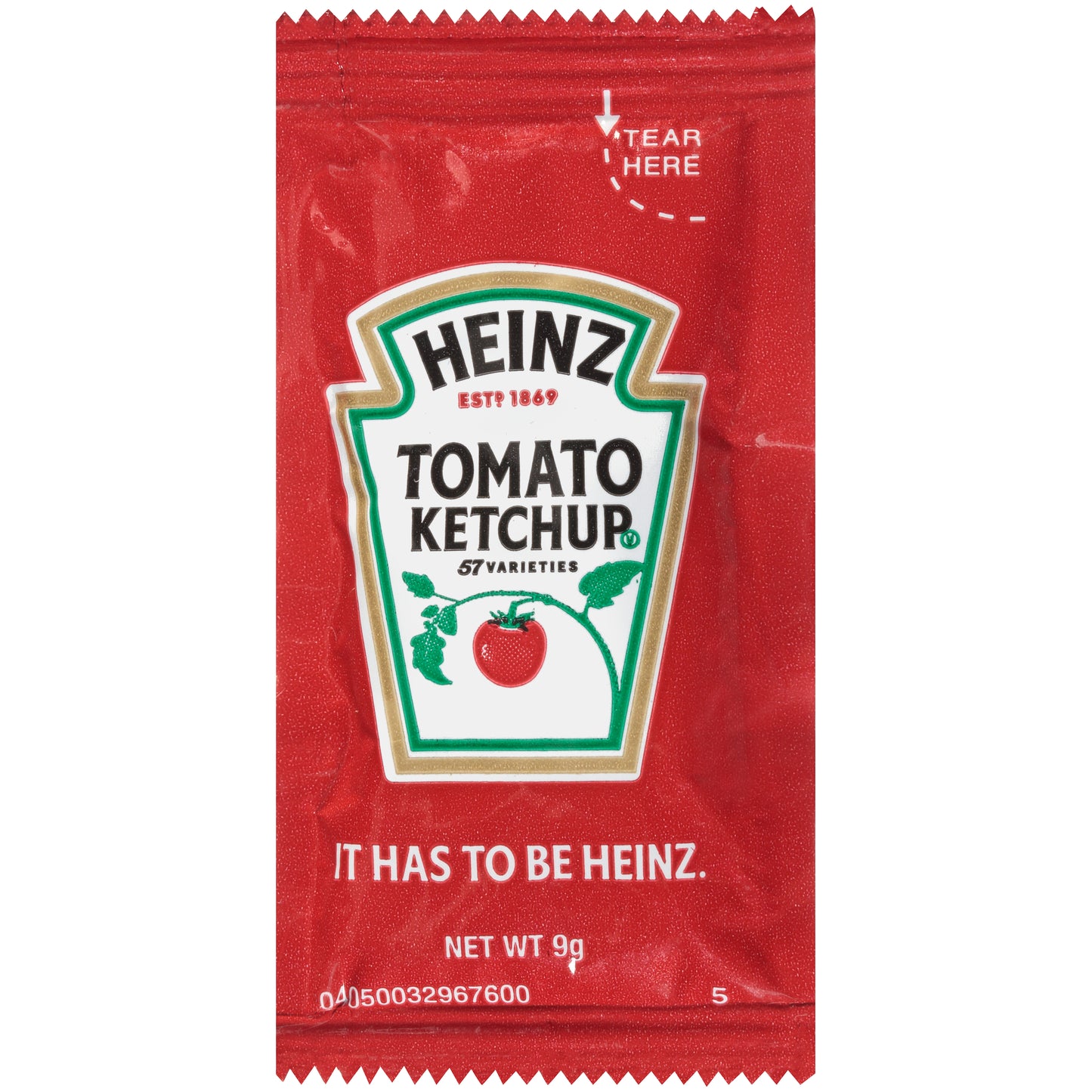 HEINZ Single Serve Ketchup Packet 9 gr. 1000)