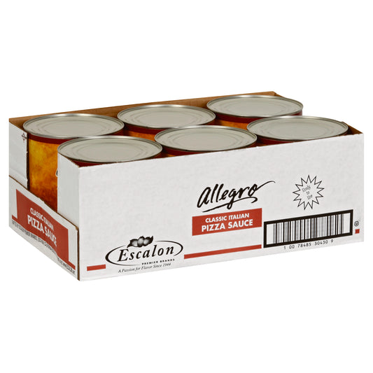 Allegro Classic Italian Pizza Sauce 105 Ounce Can 6 Per Case