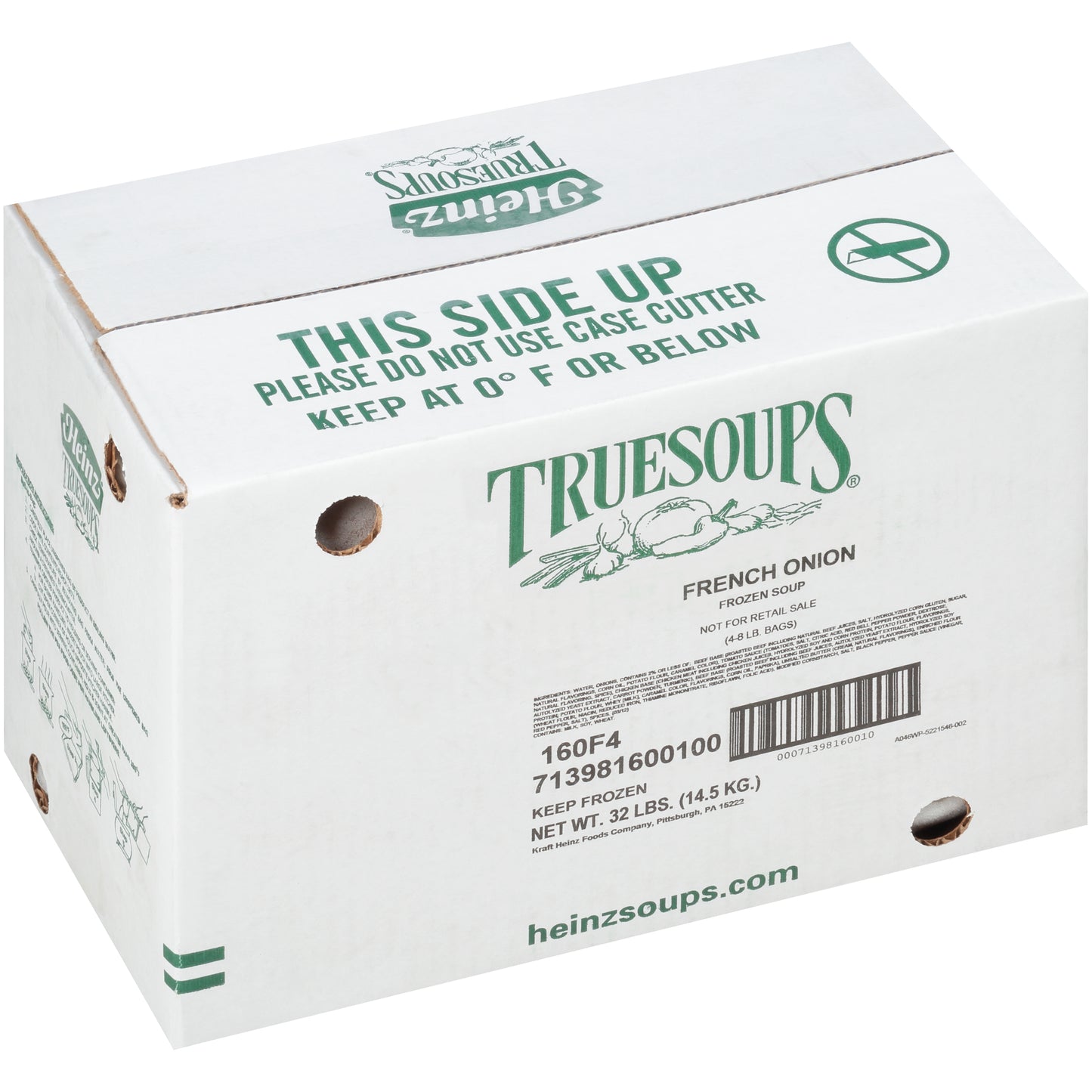 HEINZ TRUESOUPS French Onion Soup 8 lb. Bag 4 Per Case